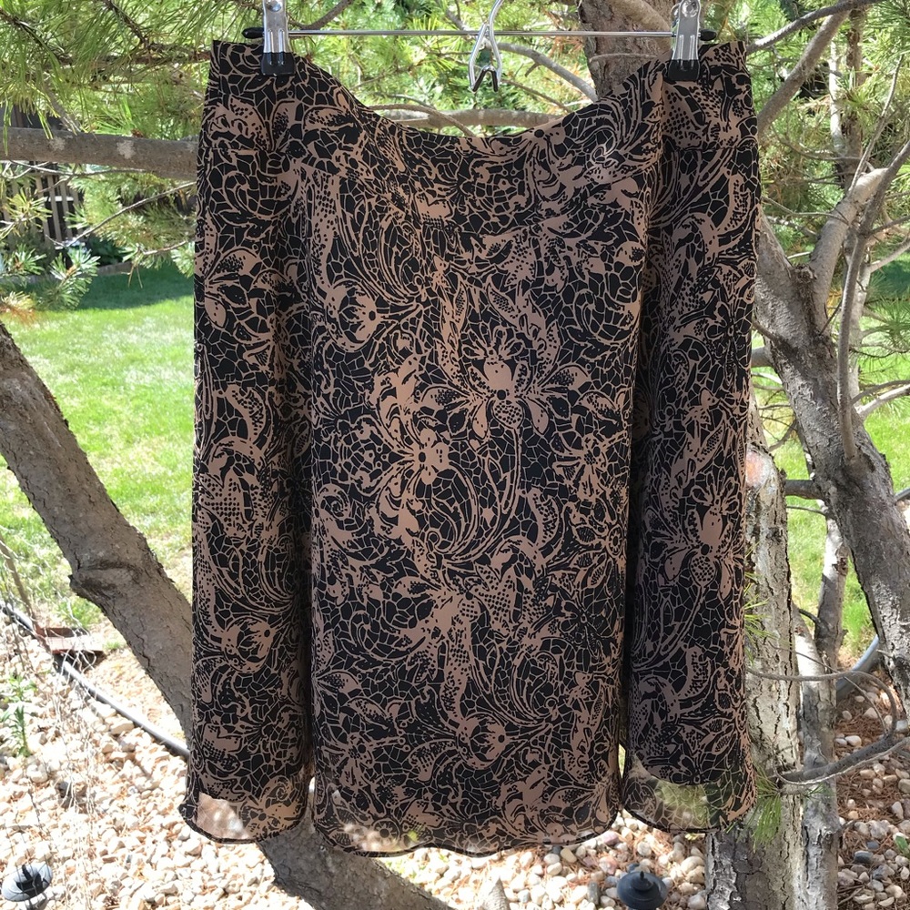 Flower Print Lined Skirt ⭐️SALE  3/$20⭐️